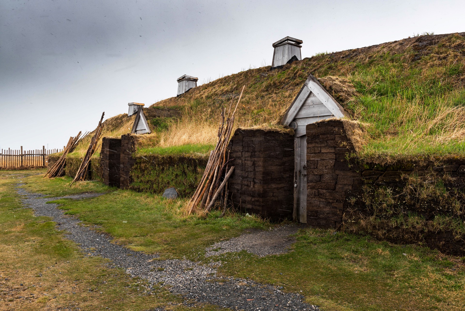 L'Anse aux Meadows National Historic Site, Newfoundland and Labrador, Canada